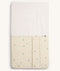 Product shot of an ergoPouch HugMe Blanket in Daisy Sprinkle with a closed zip