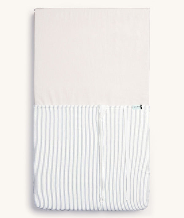 Product shot of ergoPouch HugMe Blanket in Midnight Stripe