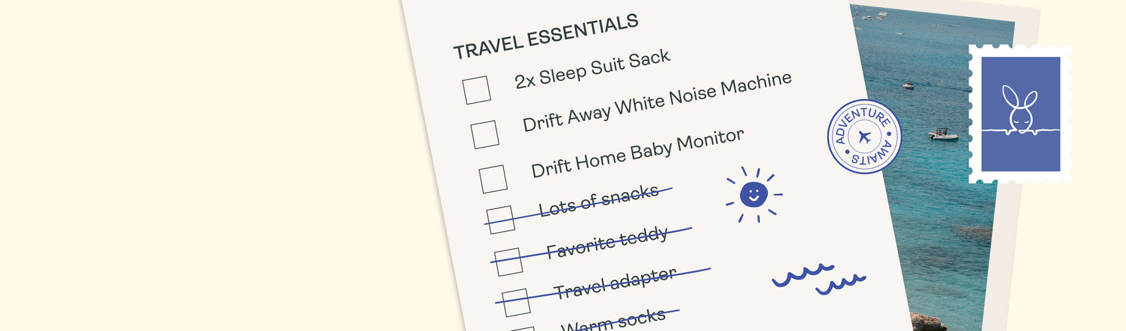Drift... wherever your holiday takes you