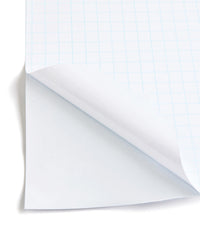 Close up of ergoPouch Window Blockout White being peeled