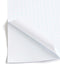Close up of ergoPouch Window Blockout White being peeled