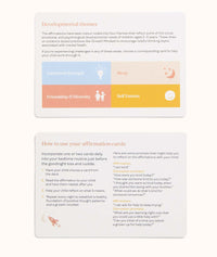 ergoPouch Hello, Sleep! Bedtime Affirmations for Kids developmental themes and instructions