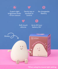 ergoPouch Blobby Bedtime Lamp features