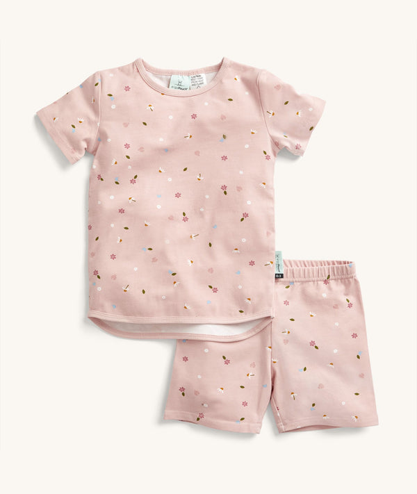 ergoPouch Short Sleeve Pajamas 0.2 TOG Daisies