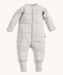 Front of the ergoPouch Sleep Onesie 3.5 TOG Grey Marle