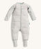 Front of the ergoPouch Sleep Onesie 3.5 TOG Grey Marle