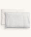ergoPouch Organic Toddler Pillow and Case Midnight Stripe