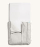 Product shot of ergoPouch HugMe Blanket 0.2 & 1.0 TOG in Grey Marle