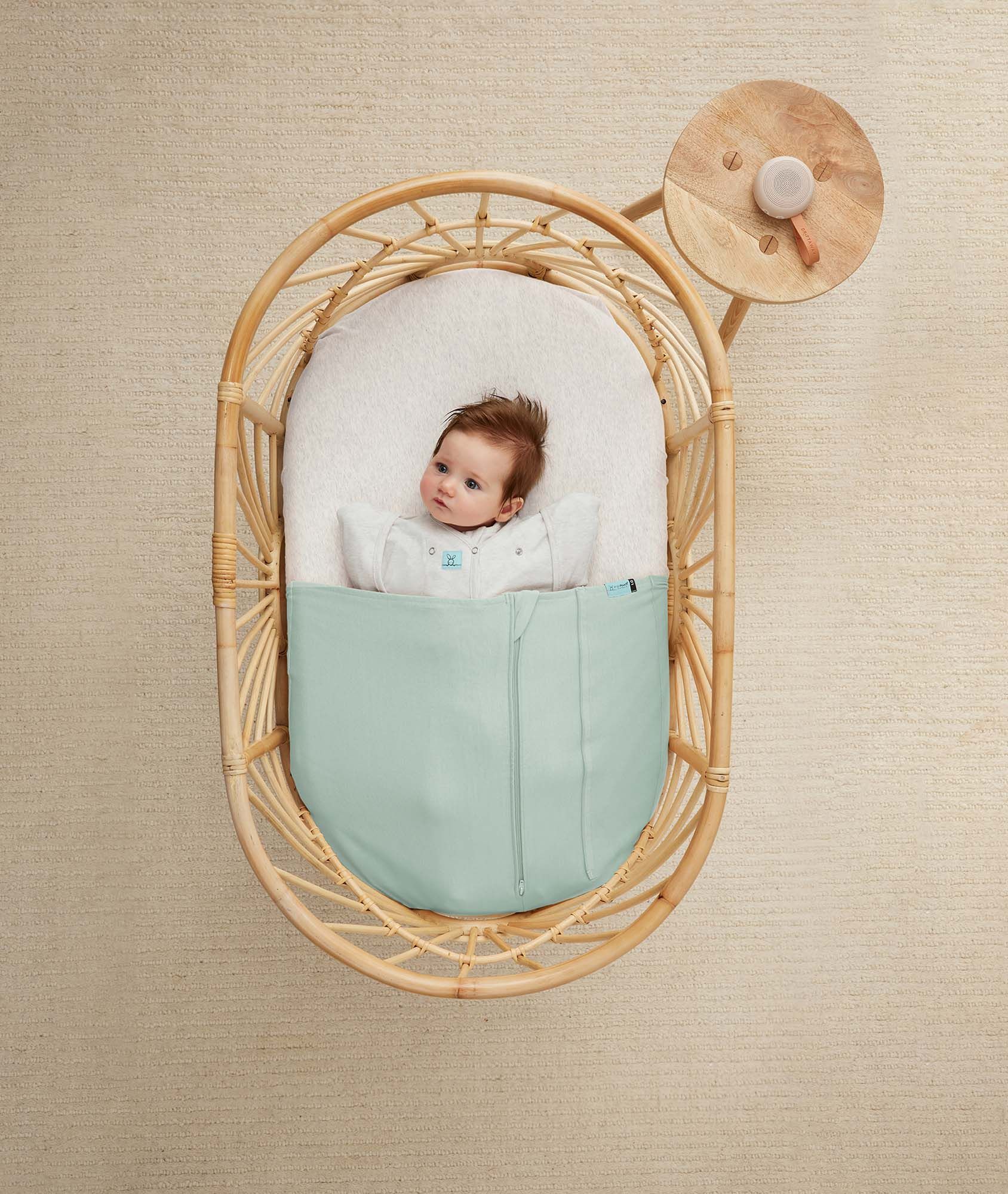 Drift Away White Noise Machine for Baby in Taupe – ergopouch US