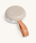 Close up of strap of the ergoPouch Drift Away White Noise Machine Taupe closed