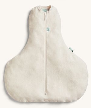 ergoPouch Hip Harness Cocoon Swaddle Bag 1.0 TOG Oatmeal Marle