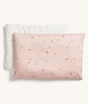 ergoPouch Organic Toddler Pillow And Case Daisies