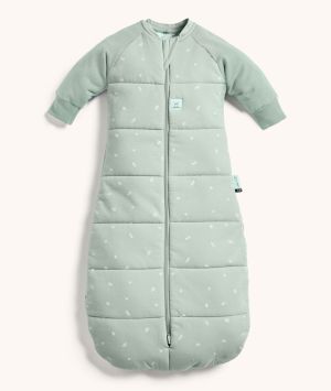 ergoPouch Jersey Sleeping Bag 3.5 TOG Sage with warm long sleeves