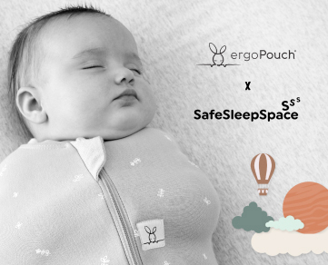 ergoPouch x Safe Sleep Space baby sleep consultants