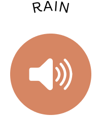 Rain sound icon