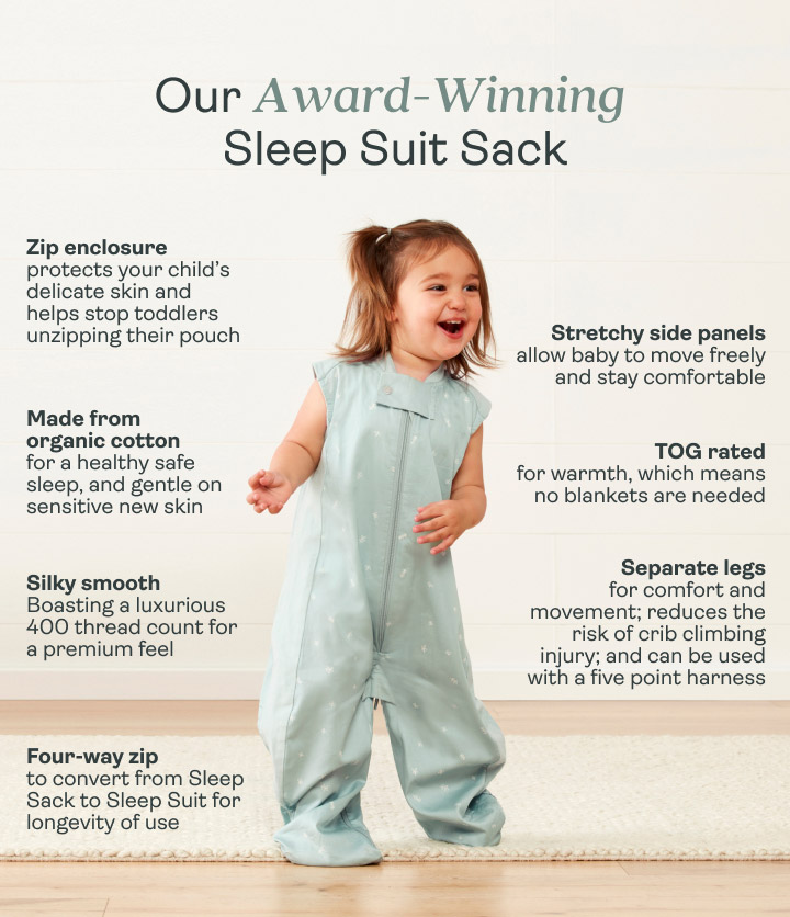 Award-winning Sleep Suit Sack