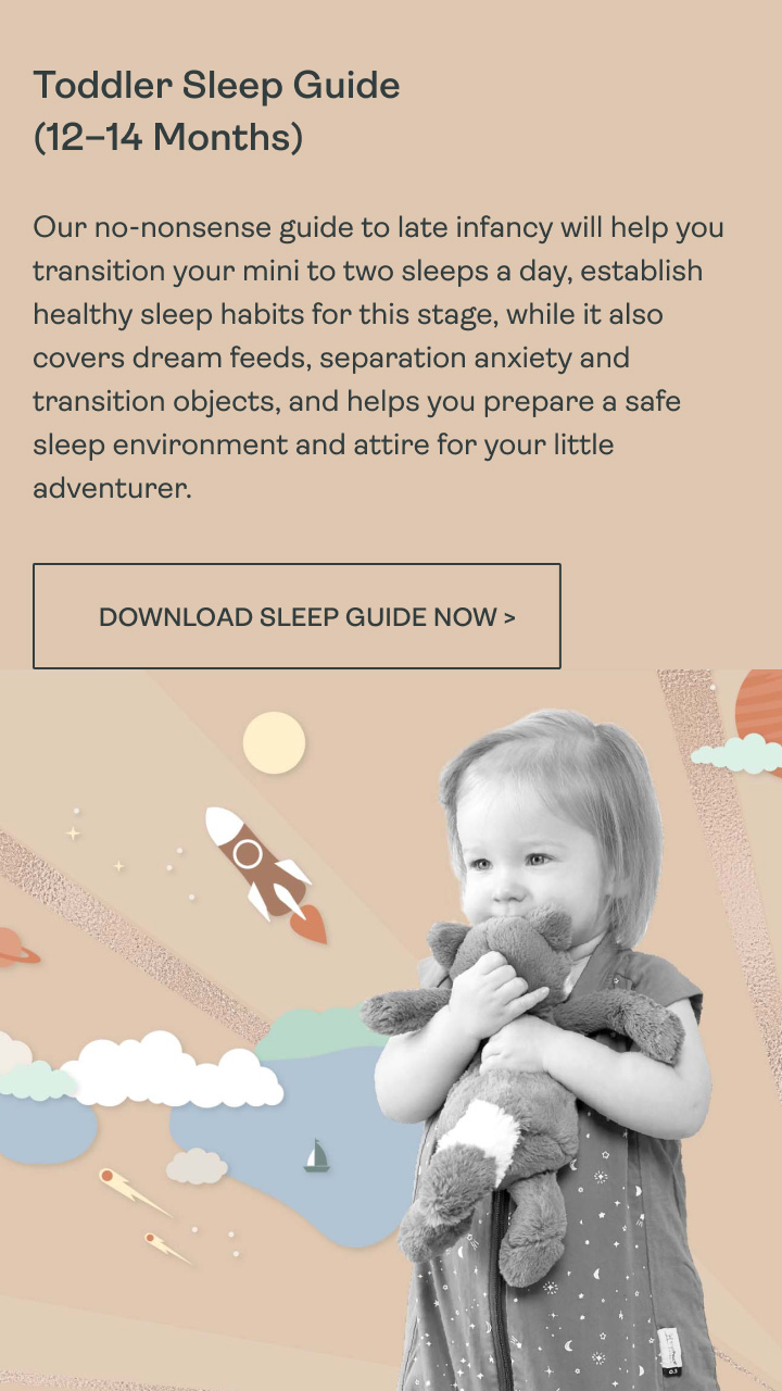 Toddler Sleep Guide for 12-14 months