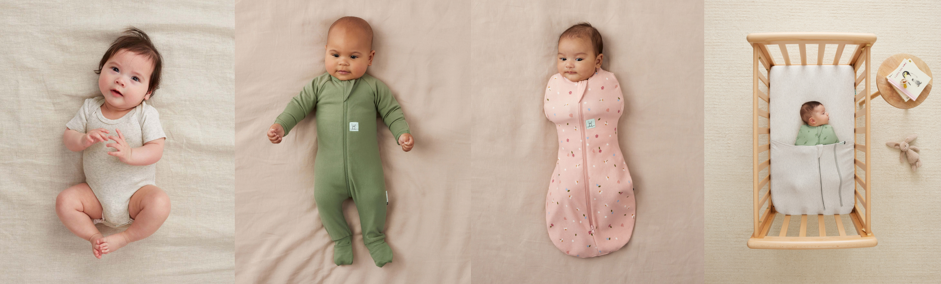 ergoPouch TOG-rated sleepwear for babies and toddlers